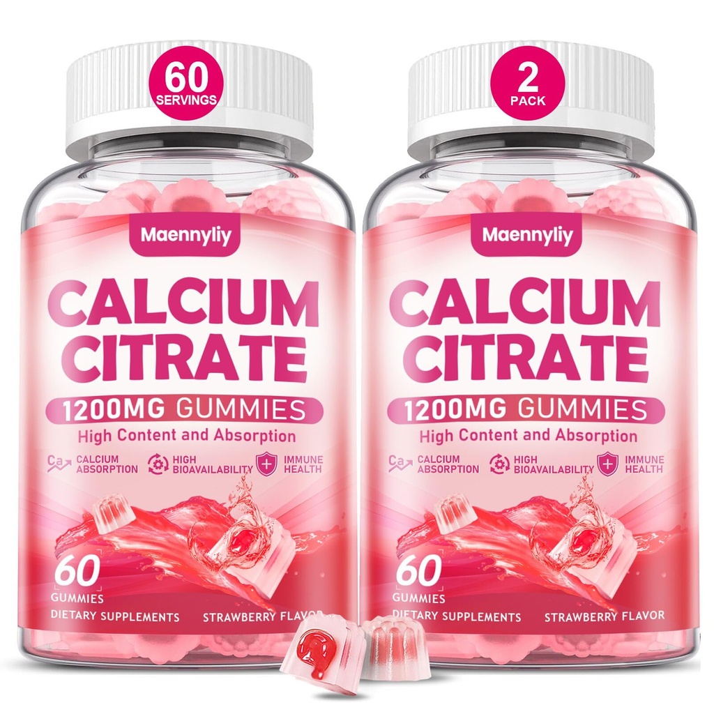 Yetişkinler için 1200 mg tomal Gummies 1200 mg: Kadınlar ve Erkekler için Nihai Abhidrolik Tamam - Digest, Vegan, Non-GMO, Gluten Free - Natural Strawberry Flavor