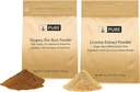 Αμιγής αρχική συστατικά Slippery ELM σκόνη και Licorice σκόνη