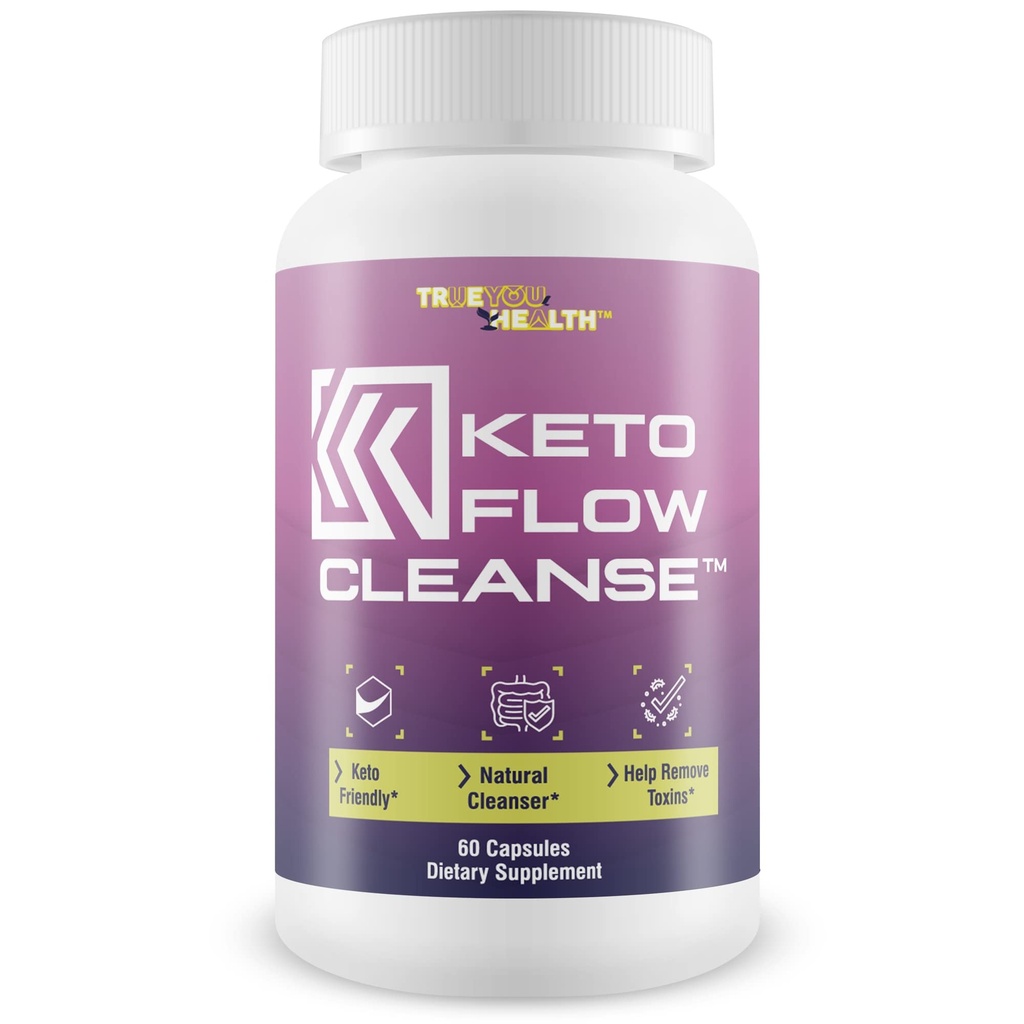 Keto Flow Cleanse - Doğal Temiz Bakım - Atık ve Toxin Eliminasyon Destek - Acai Cleanser Keto Pills with Probiyotiks - Keto Detox Colon Cleanser to Support Energy, Ketosis, & Digestive Health
