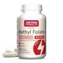 Jarrow Formulas Metil Folate 1000 mcg - 100 Veggie Caps - Yüksek derecede Biyolojik olarak Aktif Foate Form - 4. Nesil Folic Asit Teknolojisi - 100 Hizmet
