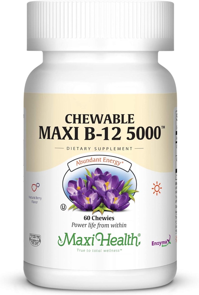 Chewable Maxi B-12 5000 60 Chewable Tabletler
