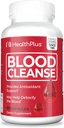Health Plus Blood Cleanse - Diyetsel Supplement - Gluten Free, Natural Herbal Content (90 Capsules, 45 Hizmet)