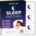 Yetişkinler için Uyku Patchs | Easy-to-Apply Sleep Patch with Melatonin & Valerian | Relax & Wake Up Yenilendi | Long-Lasting Night Comfort for Men & Women | 42 Patches