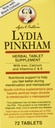 Lydia Pinkham Herbal Supplement Tabletleri Menstruation and Menopause Support, 72 Count