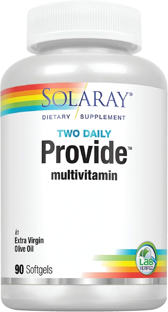 SOLARAY Multivitamin | Two Daily | 90 CT