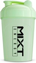 MIXT Energy Shaker Şişe, 16 oz. Shaker Şişe, BPA Free & Lid Mix Technology (16 oz, Glow in the Dark)