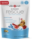 Ginger People Ginger kurtarma Digestive Wellness Lozenges (Soft) | Ekstra Güç - 800 mg | Nausea, Upset Stomach, Hareket Hastalığı, Mild Heartburn, Indigestion, 30 Count (Polonya)