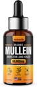 Lungs için Mullein Drops - Ekstra Kuvvetli Organik Mullein Broşürü Lung Health, Detox, Immune & Respiratory Support Better Lung Formula, Made in USA, Mullin Supplement Drops (2oz)