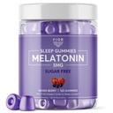 FIOR Sugar Free 120-Count Sleep Aid & Calm Gummies, Melatonin Gummies Sleep Aids for Yetişkinler & Kids. Uyku için mumya Vitaminleri. Yetişkinler ve Çocuklar Melatonin & L-Theanine Gummies Natural Herbal Sleep Aid.
