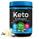 Ya da Geri Döndürmen Protein Toz, Vanilla - 10g Grass Hydrolyzed Collagen Hydro for Women & Men, Type I & III, 5g MCT Oil - Saç, Skin, Nail, & Ortak Destek, Non-GMO, Gluten Free - 0.88lb
