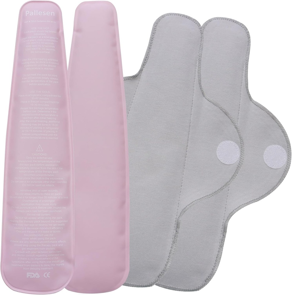 Güvenilir Perineal Buz Paketleri, Perineal Soğutma Pad, Postpartum Cold Packs, Cold and Hot Pack for Women After Birth and Delivery, Gebelik & Hemorrhoid Pain Relief, Vaginal Discomfort