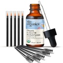 Sky Organics Organic Castor Oil Eyelash & Brow Serum, Hexane-Free Situationing Oil that Promosyons Fuller Lashes & Eye Brows, 100% Pure & Cold-Pressed 1 fl. Oz. / 30 ml w ebook.