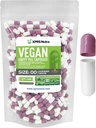 XPRS Nutra Boyutu 00 Boş Kapsüller - 500 Kont Boş Vegan Capsules - Vejetaryen Boş Pills - DIY Sebze Kapsülü - Veggie Pill Caps (Lavender/Beyaz)