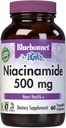 Bluebonnet Beslenme Niacinamid 500 mg, Destekler Cardiovascular Sağlık*, Soy-Free, Gluten-Free, Non-GMO, Kosher sertifikalı, Süt-Free, Vegan, 60 Sebze Capsule, 60 Hizmet