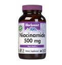 Bluebonnet Beslenme Niacinamid 500 mg, Destekler Cardiovascular Sağlık*, Soy-Free, Gluten-Free, Non-GMO, Kosher sertifikalı, Süt-Free, Vegan, 60 Sebze Capsule, 60 Hizmet