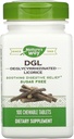 Nature's Way, DGL (Without Fructose), 100 Chewable Tabletler