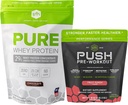 SFH Motivate & Hold Workout Sche Pure Whey Chocolate proteini ve Push Pre-Workout Toz