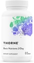 THORNE - Basic Nutrients 2/Day - Comprehensive Daily Multivitamin with Optimal Bioavailability - Vitamin & Mineral Formula - Gluten, Dairy & Soy-Free - 60 Capsules - 30 Servings