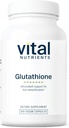 Vital Nutrients Glutathione 400 mg | Liver Detox için Antioksi Desteği | Liver Health ve Liver Detox* | Gluten, Dairy, Soy Free | Non-GMO | 100 Capsules