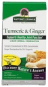 Απάντηση της φύσης Turmeric και Ginger Κάψουλες 90 Κόμη 