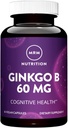 MRM Ginkgo B, 60 mg, 60 Vegetarian Capsules