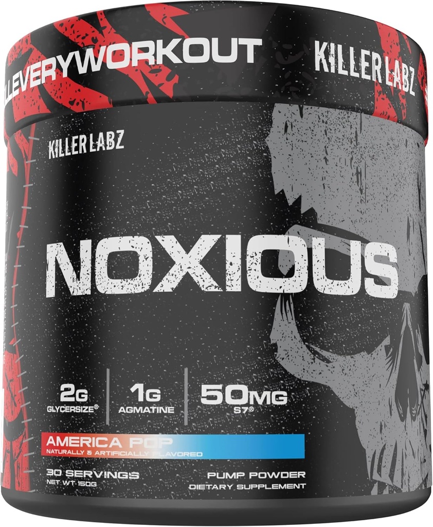 Noxious Extreme Nitric Oxide Booster Pump Powder 