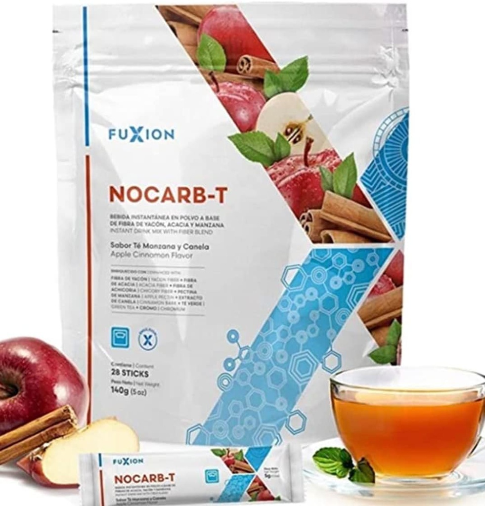NOCARB-T,Reduce Ab component of Sugar,Cut Down Fat Transformation, Keep Cholesterol Balance,Non-GMO( 28 Sticks) Plus Aclus Free.