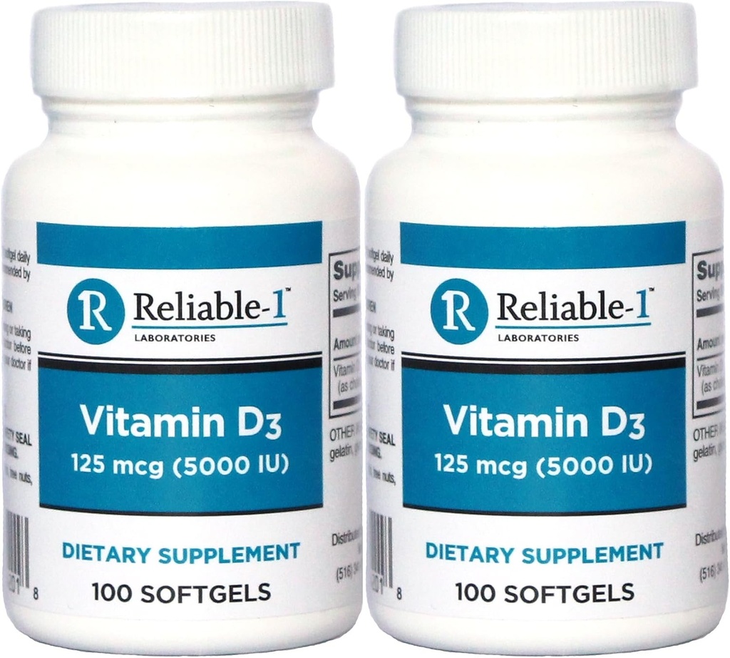 D3 Vitamini Şişe Paketi Için 100 Softgels 2