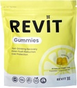 REVIT - Ödül Kazanan Post-Drinking Recovery Gummy | Liver Support & Recovery | DHM + Curcumin + Ginger + Vitamins + Anti-oksit | All- Natural | Vegetarian | Non GMO |