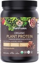 SOTRU Organik Vegan Protein Tozu - Tüm Gıda, Bitki bazlı Protein Toz Yeşil Superfoods, Enzymes & Probiyotikler - USDA sertifikalı Organik, Non-GMO, Gluten-Free Chocolate - 18.5 oz, 21 Hizmetler