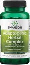 Swanson Rhodiola Ashwagandha Ginseng Σύμπλεγμα ενέργειας Ανοσοποιητική λειτουργία Νευρικό σύστημα Στρες Υποστήριξη Adaptogen Βότανο Συμπλήρωμα 60 κάψουλες