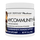 Host Defense MyCommunity Toz - 17 Tür Mix Mushroom Supplement for Immune Support - Lion's Mane, Reishi, Chaga, Cordyceps, Türkiye Tail & More - 100g (66 Hizmetler)*