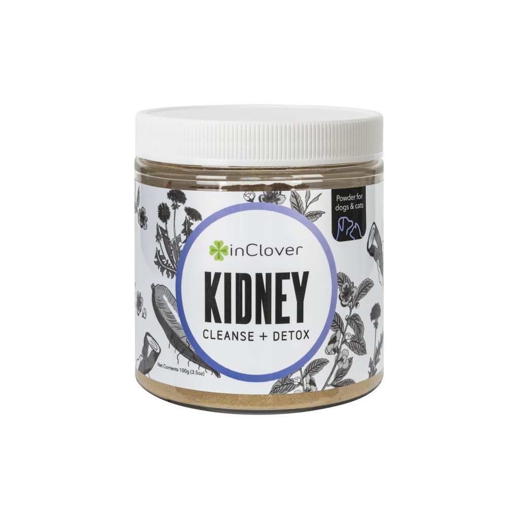 InClover Kidney – Bladder και ούρα συμπλήρωμα υγείας για σκύλους & γάτες - με ρεσβερατρόλη (Found in Cranberries), L-καρνιτίνη & D-Mannose – Υποστηρίζει μια υγιή ουρική και βέλτιστη νεφρική λειτουργία