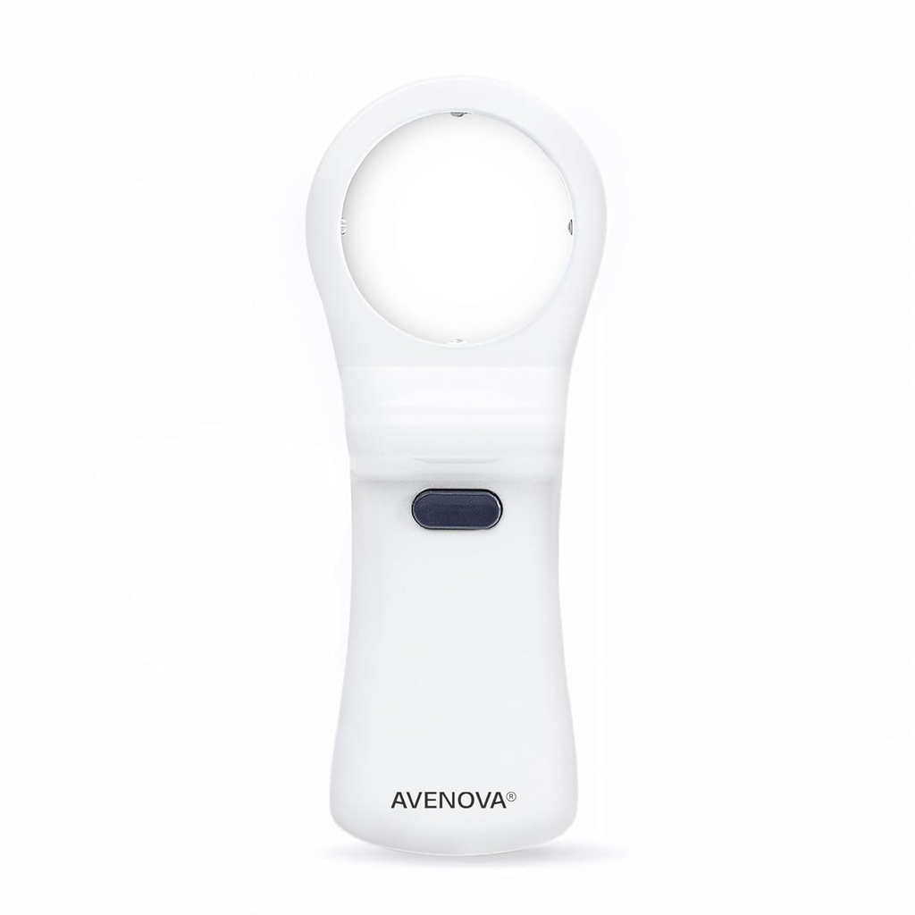 I-Chek by Avenova – An Illuminated, Magning Eyelid & Eyelash Mirror for Blepharitis, Chalazion, Styes, Kuru Eyes, Contact Lenses, and Lash Extensions