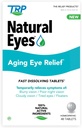 The Relief Products Natural Eyes Aging Eye Relief - 100% Doğal Active Malzemeler - Göz Sağlığı için Hızlı Dağıtım Tabletleri, Zavallı Gece Vizyonu, Tired Eyes, Kuruness ve Redness 48Ct