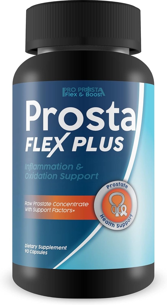 Pro Prosta Flex Plus - Support Reduced Inflammation, Improved Circulation, Reduced Oxidative Stress, And Better Overall Health - Herbal Blend With Turmeric For Prostate - Male Formula