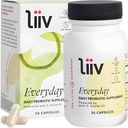 LiiV Premium Günde Probiyotik for Digestive & Immune Support, Pure S. boulardii for Women & Men, 5 Milyar CFUs, Sağlıklı MikroBiome Dengesi – 30 Vegetarian Capsules