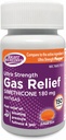 Gas Relief Ultra Strength, 180mg Simethicone (150 Softgels) Gaz, Bloating, Fullness, Painful Discomfort, Ultra Strength Phazyme Active Malzemelerle Karşılaştırıldığında