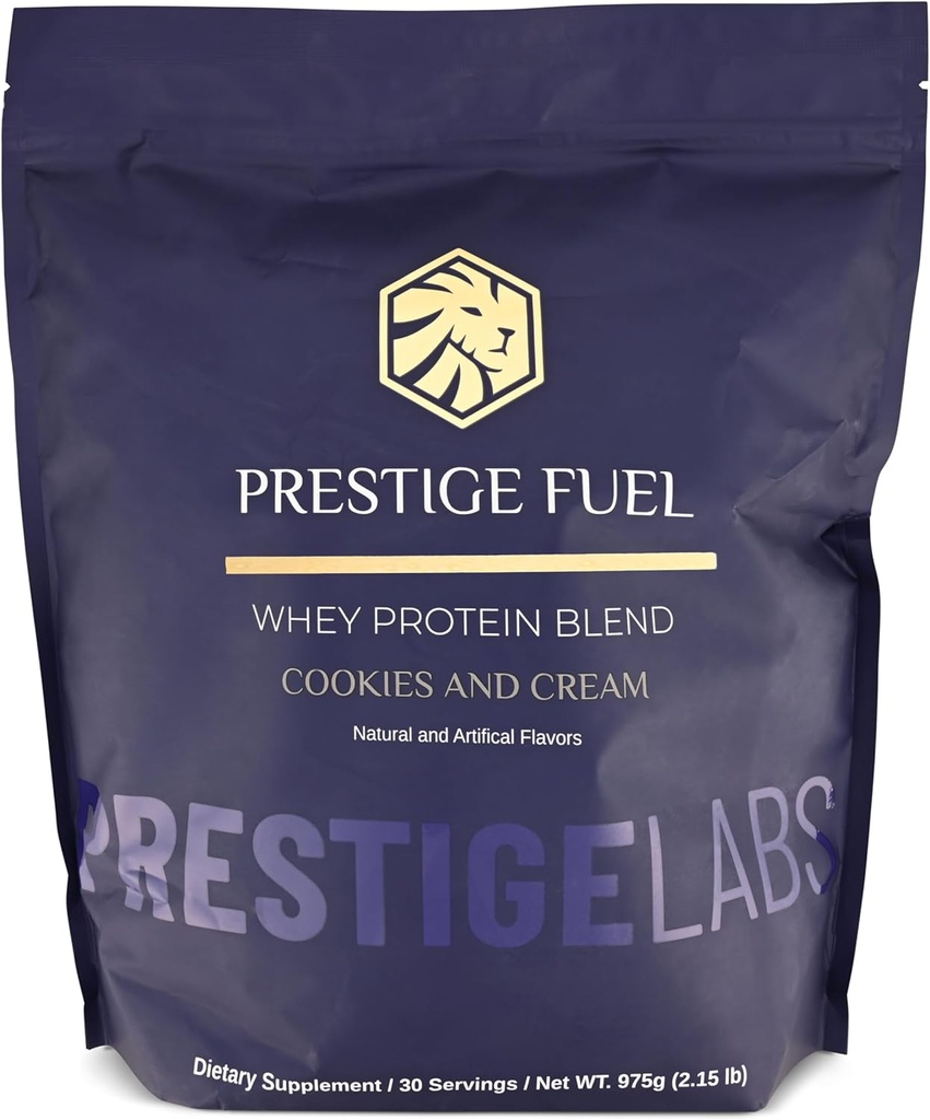 Prestige Καύσιμα Φυσικές πρωτεΐνες Whey και Isolate μπισκότα ανάμειξης και κρέμα γεύσης (30 μερίδες)