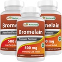 En İyi Doğallar Bromelain 500 mg 120 Tabletler (120 Kont)