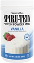 NaturesPlus SPIRU-TEIN, Vanilla - 2.12 lbs - Spirulina protein Toz - Enerji için Vitaminler ve Mineraller - Vejetaryen, Gluten Ücretsiz - 32 Hizmet