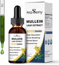 Lung Cleanse için Mullein Yaprakları, Dumancılar için klorophyll ile Sıvı, Herbal Liquid Drops Supplement for Respiratory, Immune (60 ml)