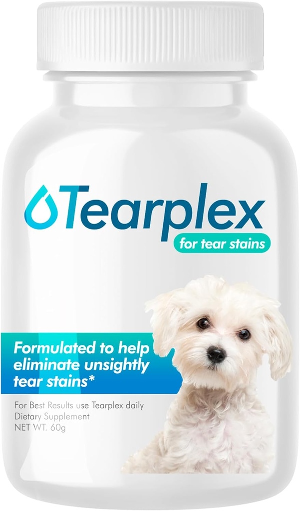 Tear Stain Donr for Dogs and Cats | Natural Supplement All Breed types | Pet Tear Stain Rer Toz | Doğal Malzemeler ile Yapıldı | Beef Flavored - 1 Pack