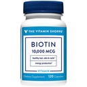 Dükkan Vitamini Biotin 1000MCG, Nutrient Metabolism Sağlıklı Vibrant Saçları, Sağlıklı Skin & Güçlü Nails, Enerji Üretimi (120 Capsules) için Destek