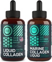 WILD FUEL Marine Liquid Collagen ve Sıvı Collagen ile Biotin Geliştirilmiş Collagen Schen