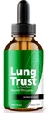Lung Trust Drops, Herbal Liquid Drop, A Nutritional Supplement You Can Trust, All Natural Formula for Breathing and Lung Health, Cleansing and Detox, Yorumlar (30 hizmet)