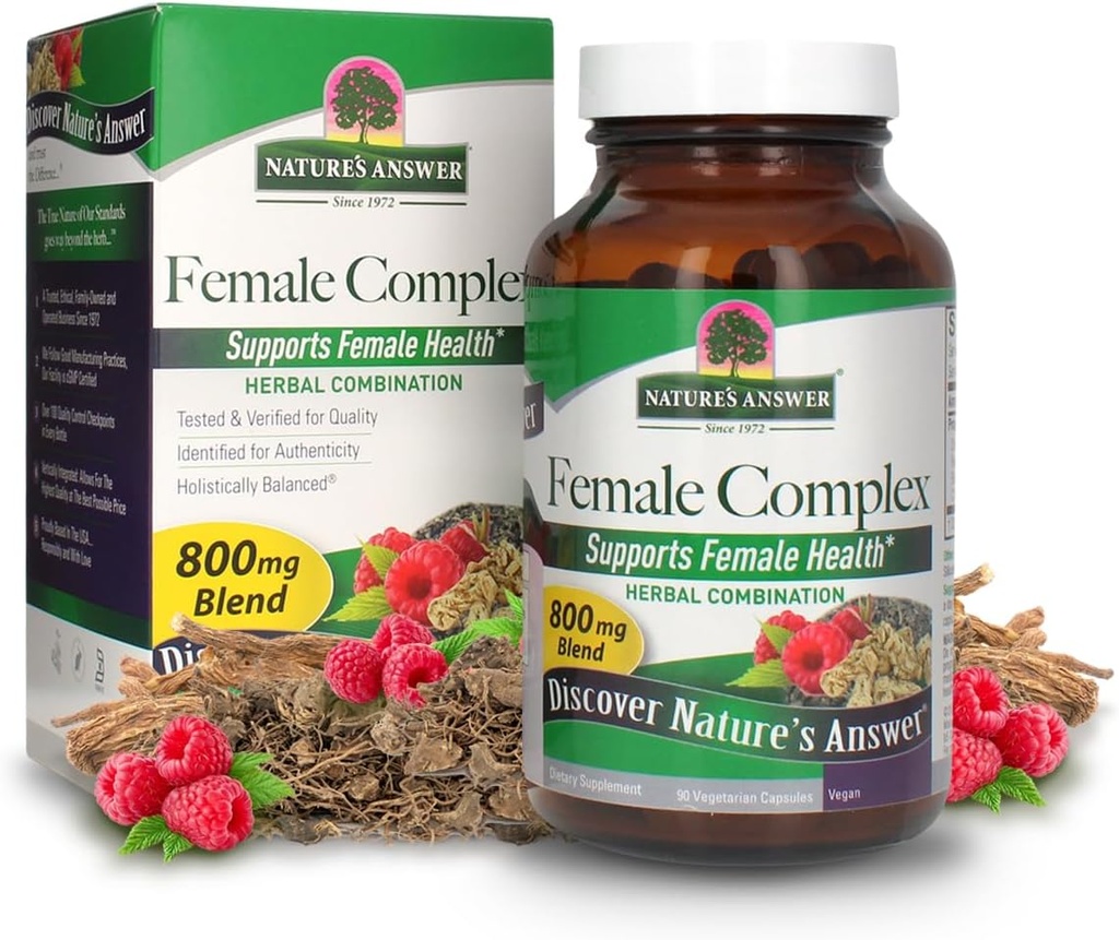 Nature's Cevap Kadın Kompleksi, 90-Count,800 mg Tarafından Nature's Answer