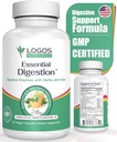 Temelde 90 Veggie Caps – Digestive ve Gut Health ve Relieve Digestive Issues - Erkekler ve Kadınlar için -