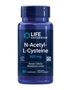 Life Extension Lithium 1000 mcg Brain Health & N-Acetyl-L-Cysteine 600mg Immune, Respiratory & Liver Health Supplement Bundle