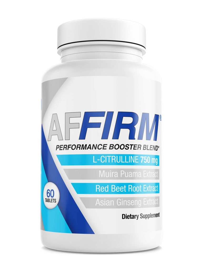 Affirm Science L-Citrulline Diyeter Supplement 750 mg 60 Tablet | Circulation and Male Performance | Dr. Judson Brandeis